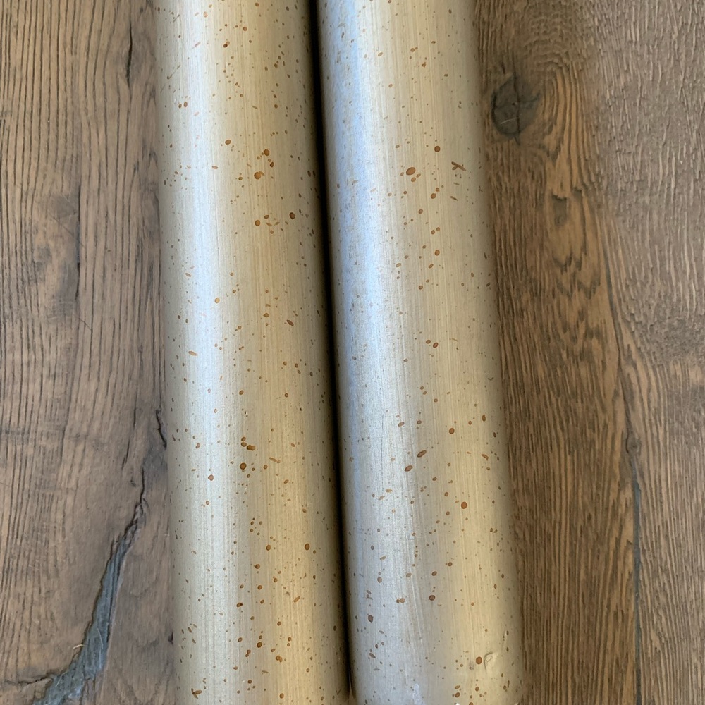 Wooden drapery rods